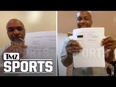 Mike Tyson Signed Roy Jones Jr. Fight Contract While Smokin' A Joint