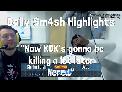 Daily Sm4sh Highlights: "Now KDK's gonna be killing a lot later here..."