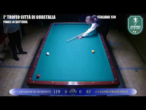 Sanso' Francesco VS Caramaschi Roberto - I° Trofeo Città di Guastalla