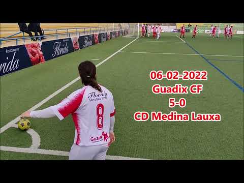 Goles Guadix CF 5-0 CD Medina Lauxa 06-02-2022