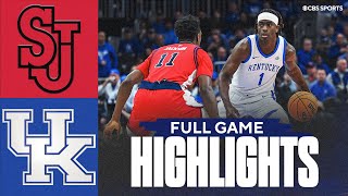 Download lagu No. 22 St. John's vs Kentucky Wildcats | Full Game Highlights mp3