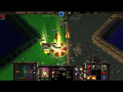 Horde vs Alliance Fire Jaina gameplay ~ sick game ft. WoodbooW & Crow