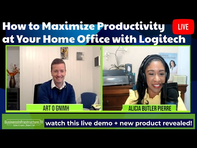 Setting Up Your Home Office to Maximize Comfort & Productivity – Featuring Logitech Products