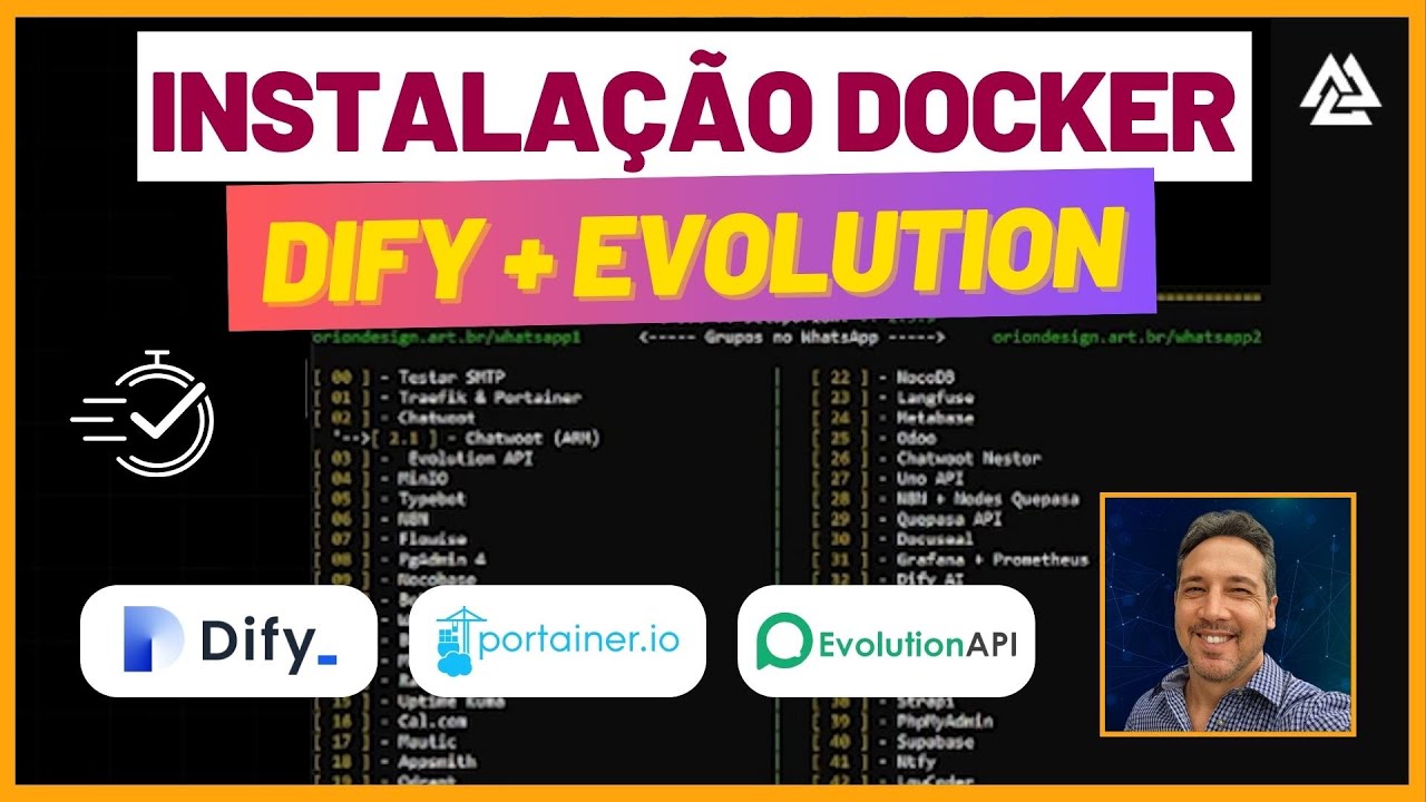 Orion + VPS + Dify - Aprenda Como Instalar (Docker Portainer Traefik) - FÁCIL e RÁPIDO!
