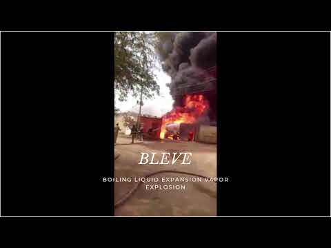 BLEVE : Boiling liquid expansion vapor explosion
