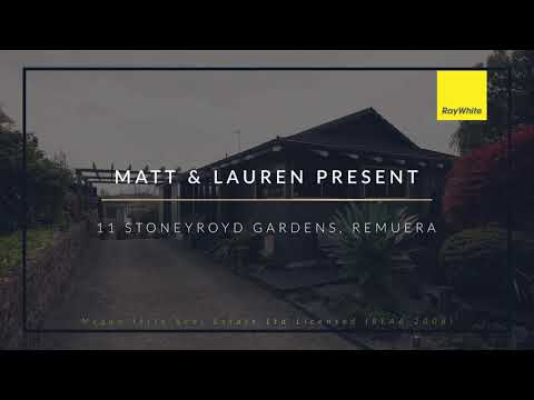 11 Stoneyroyd Gardens, Remuera - Matt Gibson