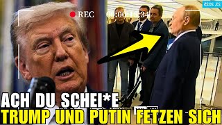 Trump demütigt Putin – vor laufender Kamera!