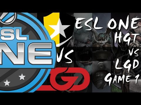 [Dota 2 Highlights] ESL One 2015 HGT vs LGD Game 1