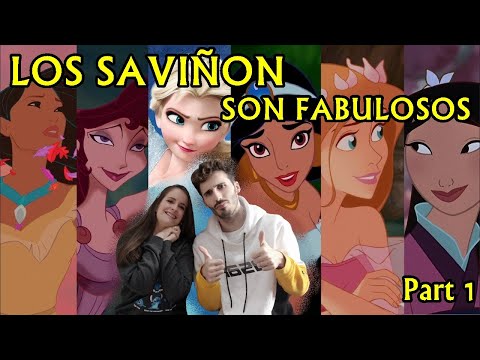 ESPAÑOLES REACCIONAN A LOS SAVIÑON Part1 #DISNEY #DOBLAJES