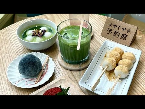 Sobremesa japonesa no Mimi Daifuku, charmoso café com tema Muji de Petaling Jaya