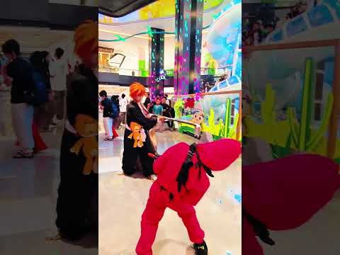 Ichigo Kurosaki saved Baby Pink Guard 😍 #ichigo #ichigokurosaki #squidgame #pinkguards #shortsviral