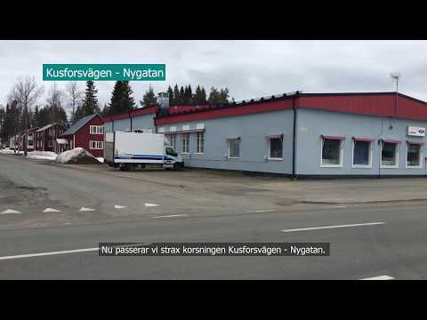 Stadsvandring i Norsjö, området: OK - Medan - Rännaren