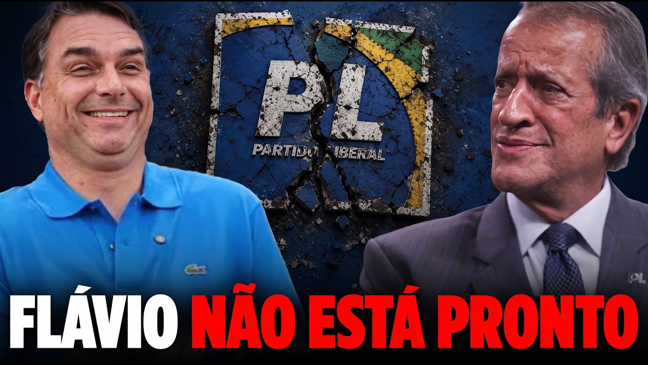 PRESIDENTE DO PL DESISTE DE FLÁVIO BOLSONARO