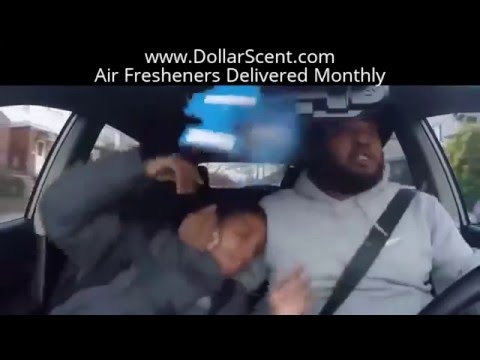 Father goes NUTSS in his car to some rap while his son tries to eat.
