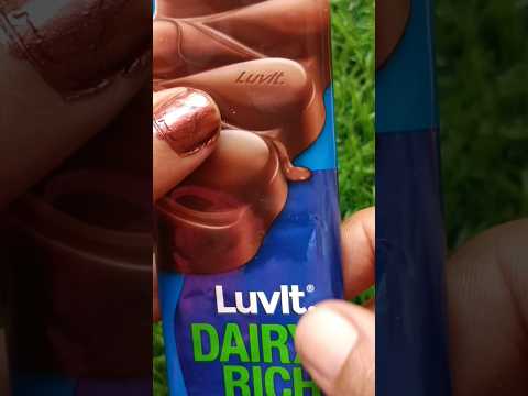 Luvit Dairy Rich Milk Chocolate#delicious #sweet #viral shorts