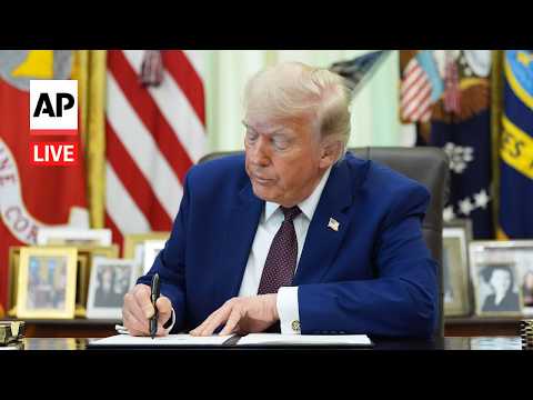 LIVE: Trump signs Secure America Act