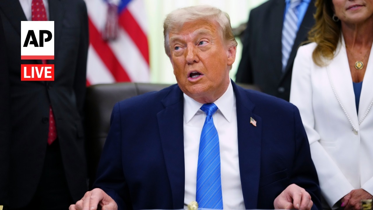 Video | LIVE: Trump signs Secure America Act as US and Iran trade strikes