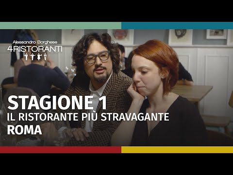 Ale 4 Ristoranti Stagione 1 | Miglior ristorante stravagante di Roma - Puntata 5 - Parte 1