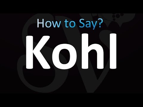 How to Pronounce Kohl (correctly!)