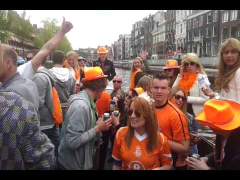 Hardcore Queensday Boat Amsterdam