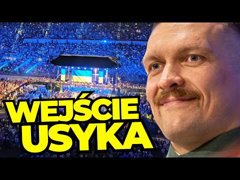 TAK USYK WSZEDŁ DO RINGU! Stadion we Wrocławiu ODLECIAŁ