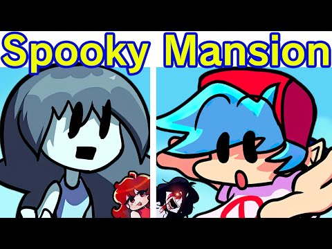 Friday Night Funkin' VS Spooky Jumpscare Mansion + ImScared (Spooky's Saturday Scare) (FNF Mod/Her)