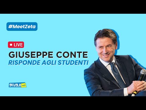 Skuola.net interroga...Giuseppe Conte: il Presidente del M5S risponde agli studenti LIVE  #MeetZeta