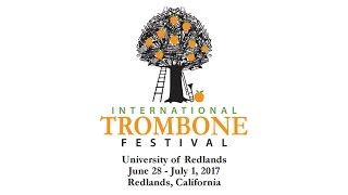 Junior International Trombone Festival 2017!!!