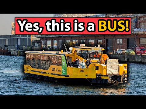 Copenhagen’s UNIQUE Floating Bus Line