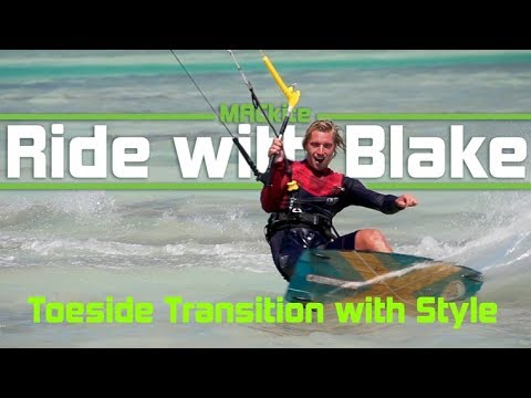 Downloop Toeside Transition With Style: Ride with Blake