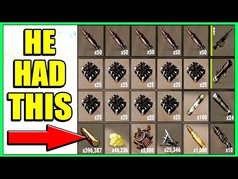300 ROCKETS on FRESH SPAWN?! - Silent Raids + Raiding Roofcampers Terra Rusticus (Rust Modded Raids)