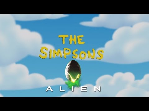 Alien References in The Simpsons