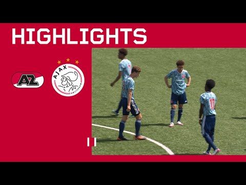 Jeugdvoetbal is terug 😍 | AZ O18 - Ajax O18 | Oefenwedstrijd