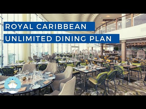 All Details on Royal Caribbean's Unlimited Dining Plan Video