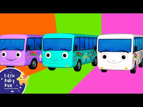 Ten Little Buses! | Little Baby Bum - Nursery Rhymes for Kids | Baby Song 123
