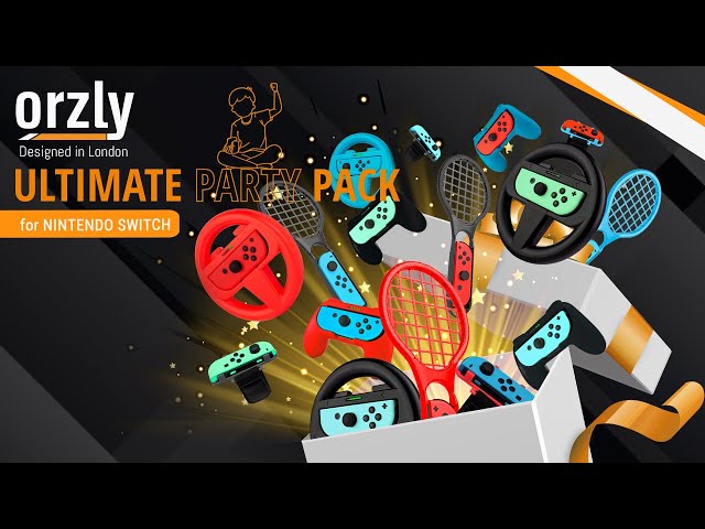 Vídeo relacionado con Kits de accesorios para Nintendo Switch 12 en 1 - Juego de accesorios de juego Family Party Pack 2024 para Nintendo Switch juegos deportivos OLED