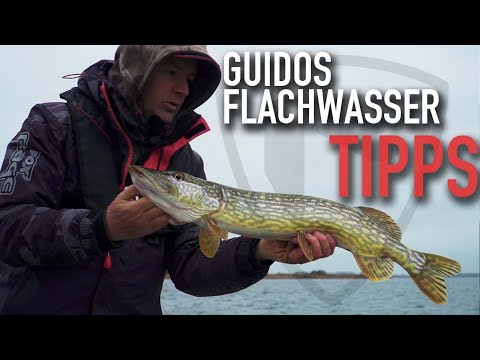 FOX RAGE TV | Guido's SHALLOWWATER TIPS for WINTER | Pike fishing | Predator fishing