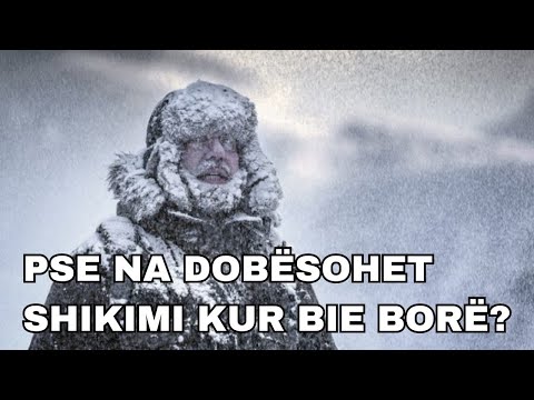 Pse na dobësohet shikimi kur bie borë?