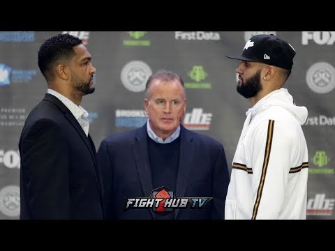 DOMINIC BREAZEALE & CARLOS NEGRON FACE TO FACE IN BROOKLYN! PBC ON FOX