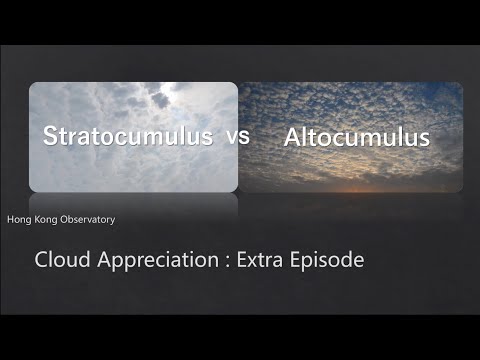 Cloud Appreciation: Stratocumulus vs Altocumulus
