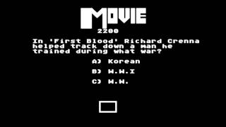 Trivia Time for the Atari 8-bit family