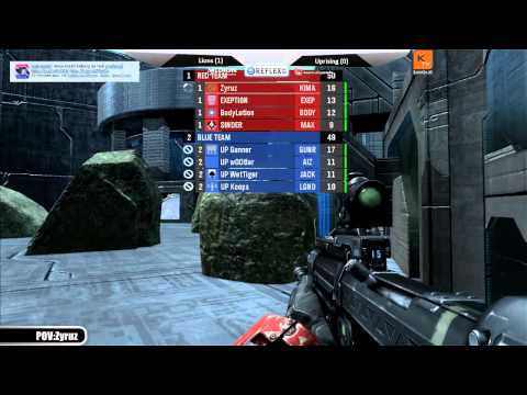 Lions vs Uprising eSports - Halo Reach Reflex GT4