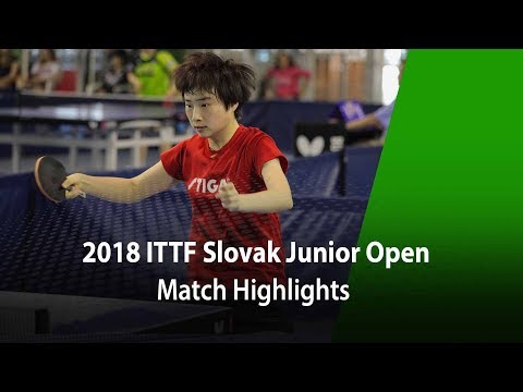 2018 Slovak Junior Open Highlights | Wang X./Wei Huanhui vs Chen Tung-Chuan/Yu Hsiu-Ting (Final)