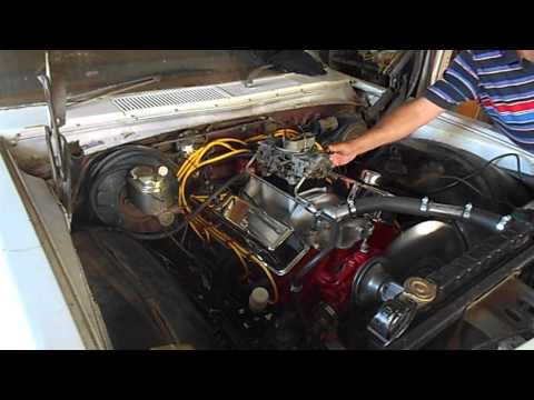 350 SBC with heavy 305 degree Comp Cam & Cammel heads