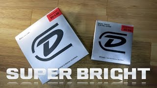 Video thumbnail for Dunlop SUPER BRIGHT Strings - Bass and Guitar String Review by EytschPi42
