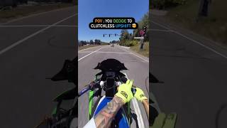 Download lagu CLUTCHLESS UPSHIFTING on the Ninja 500 is a Blast 💥 No quick shifter needed 👀 #ninja500 mp3