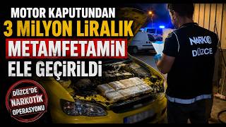 Motor Kaputundan 3 Milyon Liralık Metamfetamin Ele Geçirildi
