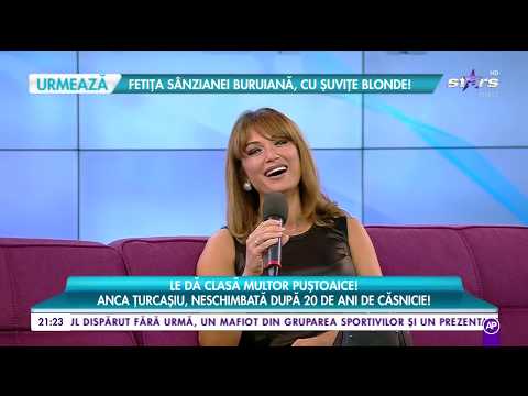 Anca Ţurcaşiu, neschimbată după 20 de ani de căsnicie!