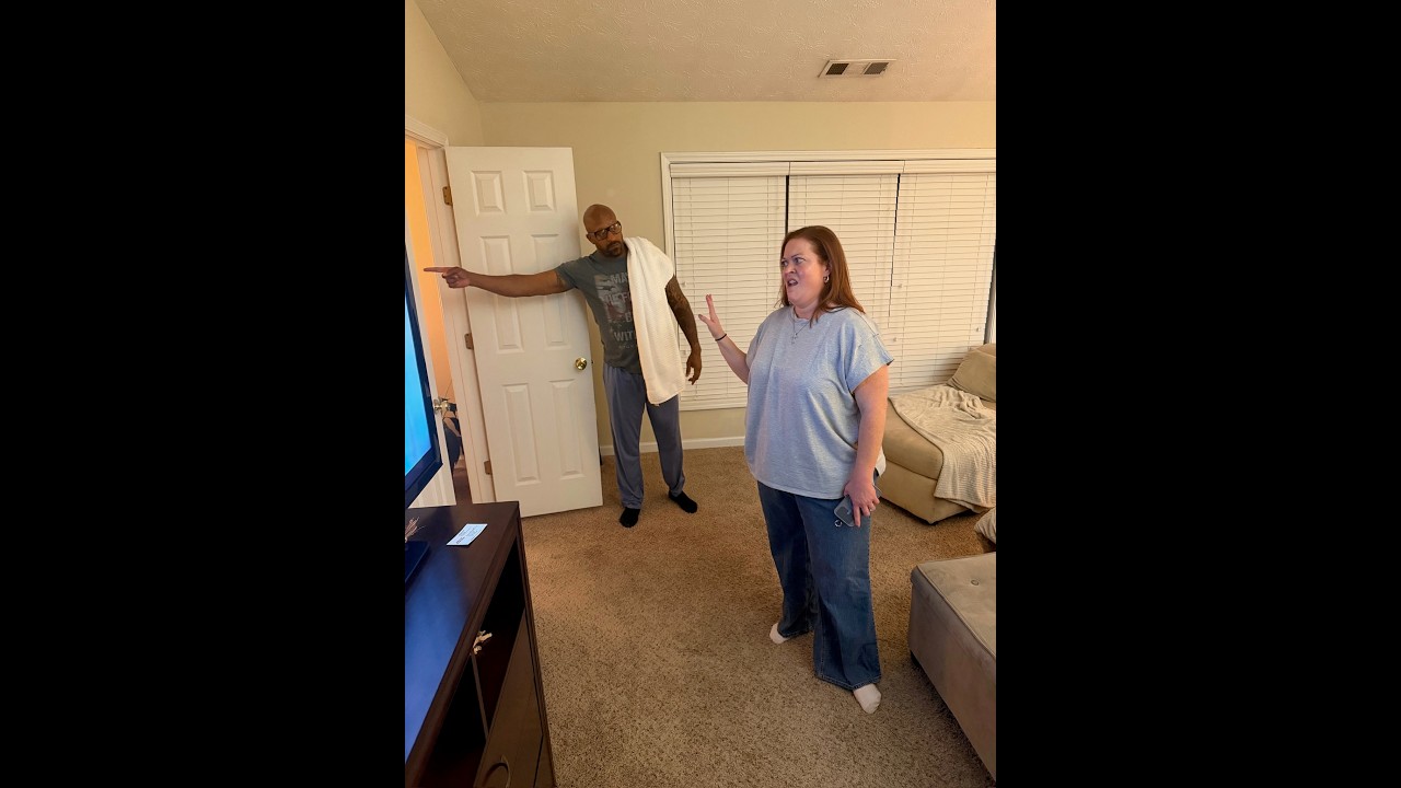Larry kicks Bethany out…. Of the bedroom