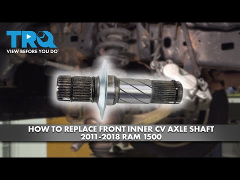 How to Replace Front Inner Axle Shaft 2011-2018 Ram 1500